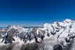 Grandes Jorasses, Aiguille du Midi, Mont Blanc et Glacier des Bossons