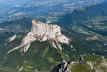 Mont-Aiguille (2 087 m), sur lequel Henri Giraud s'est posé