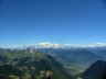 Au loin le Mont-Blanc